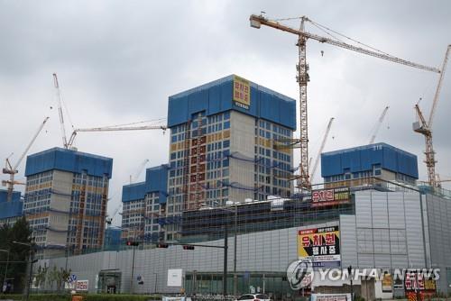 ▲ 서울 강동구 둔춘주공 재건축 현장.ⓒ연합뉴스