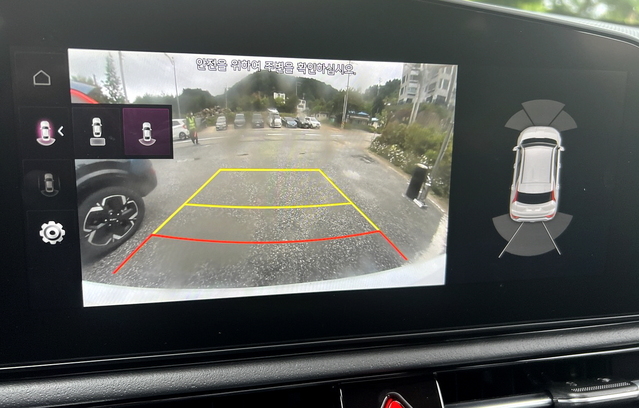 ▲ 어라운드 뷰 기능이 없는 건 아쉬웠다. ⓒ김재홍 기자