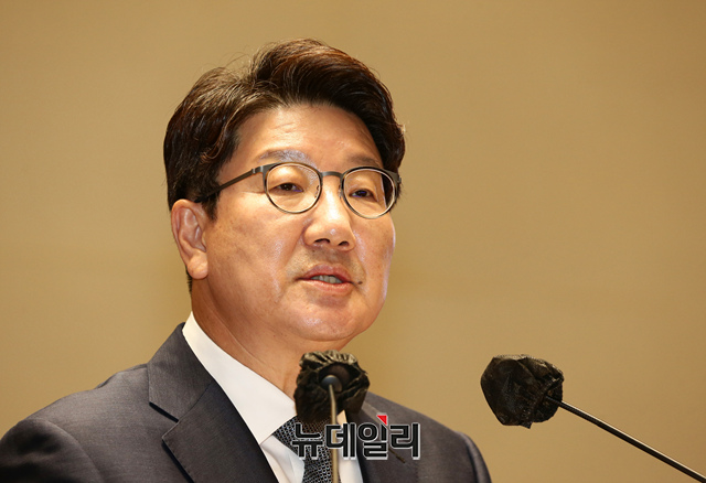 ▲ 권성동 국민의힘 당 대표 직무대행 겸 원내대표. ⓒ이종현 기자
