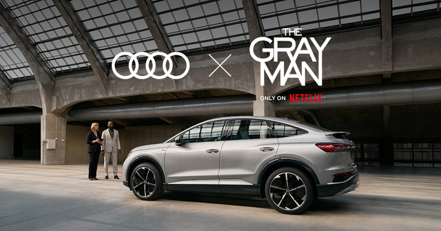 ▲ 아우디가 영화 ‘그레이 맨’ 공식 차량 파트너로 넷플릭스와 협업한다 ⓒ아우디