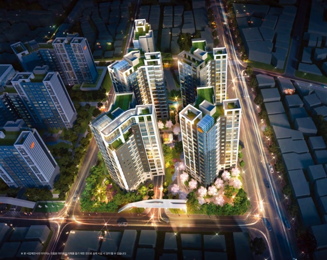 ▲ 서울 석관1-7구역 가로주택정비사업 조감도. ⓒDL건설