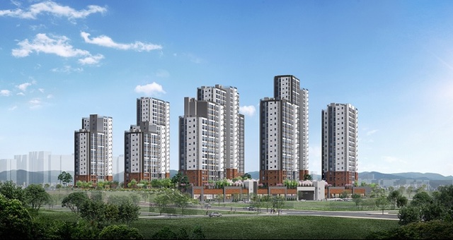 ▲ 천안 부성지구 한라비발디 ’ 조감도.ⓒ㈜한라