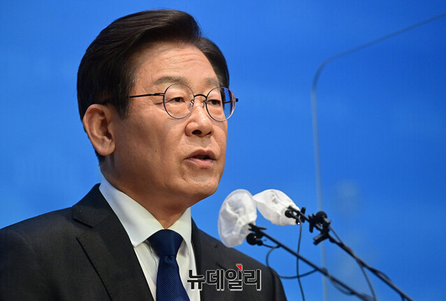 ▲ 이재명 더불어민주당 의원. ⓒ정상윤 기자