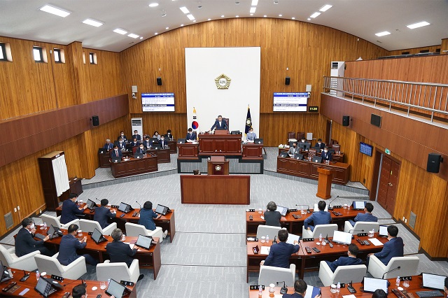 ▲ 경주시의회는 제269회 경주시의회 임시회 제2차 본회의를 열었다.ⓒ경주시의회