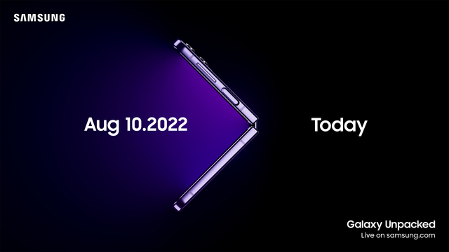 ▲ 삼성 갤럭시 언팩 2022 초대장 (Samsung Galaxy Unpacked 2022 Unfold Your World) ⓒ삼성전자