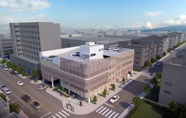 ▲ 율량지구 주차타워 조감도.ⓒ청주시