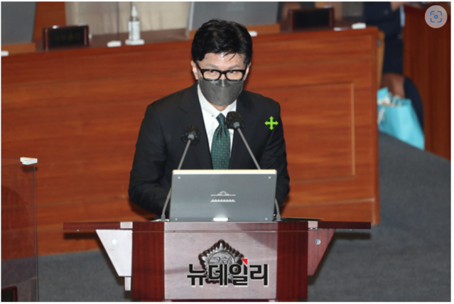 ▲ FBI국장 만나고 온 한동훈 법무장관ⓒ뉴데일리