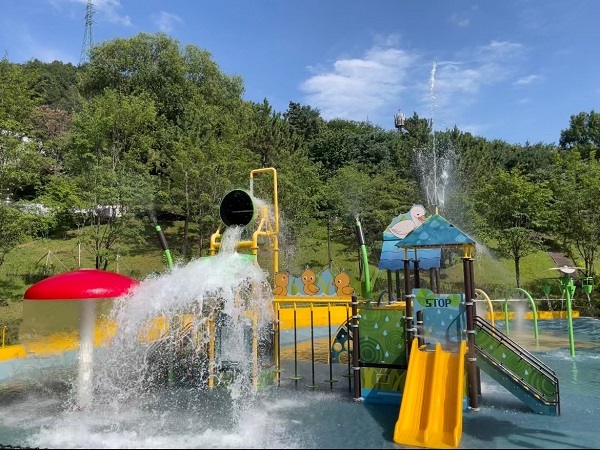 ▲ 가오근린공원 물놀이장.ⓒ대전동구