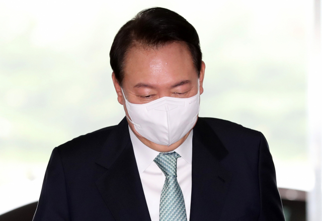 ▲ 윤석열 대통령이 지난 21일 서울 용산구 대통령실 청사로 출근하고 있다. ⓒ연합뉴스