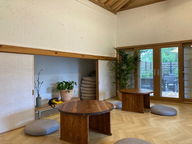 ▲ 예천군은 1일 ‘금당실 청년리 지켜줄게 마을 사업’의 일환으로 용문면 금당실 마을 ‘금당마루’ 카페 운영을 시작한다.ⓒ예천군