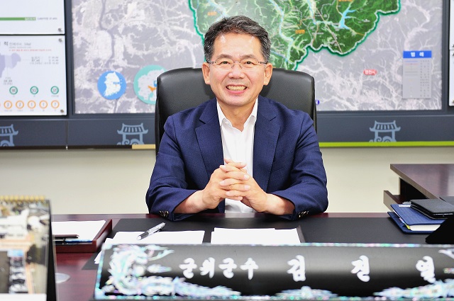 ▲ 김진열 군위군수.ⓒ군위군