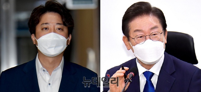 ▲ 이준석 국민의힘 대표(좌측)와 이재명 더불어민주당 의원.ⓒ뉴데일리DB