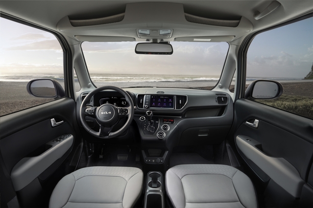 ▲ 신형 레이의 내부 디자인 ⓒ기아