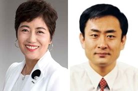 ▲ (왼쪽부터) 이옥순 산옥스 대표이사와 강의현 몽골인문대 교수.ⓒ충북도