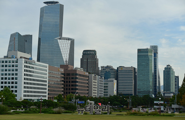 ▲ 서울 여의도 증권가의 모습. ⓒ뉴데일리 DB