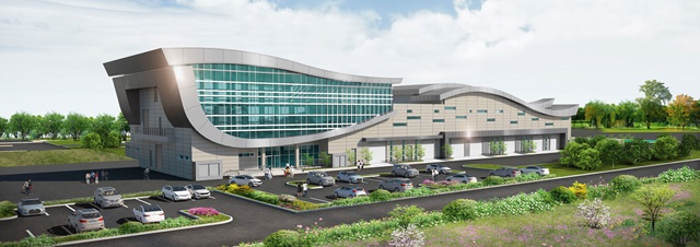 ▲ 삼성전자 '평택고덕 종합폐수처리장 3단계' 투시도. ⓒCJ대한통운 건설 부문