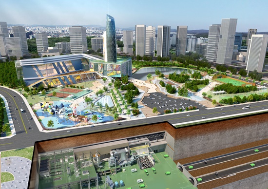 ▲ 신규 자원회수시설 한강변 입지 유형. ⓒ서울시 제공