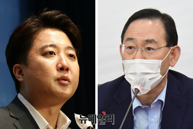 ▲ 이준석 전 국민의힘 대표(왼쪽)와 주호영 국민의힘 비상대책위원장 ⓒ뉴데일리DB