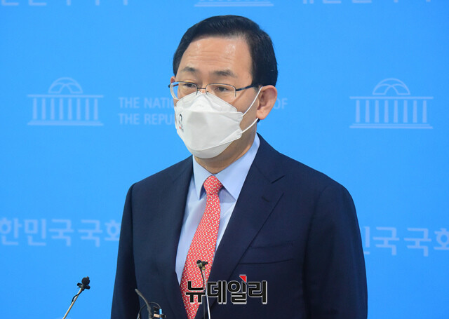 ▲ 주호영 국민의힘 비상대책위원장ⓒ뉴데일리