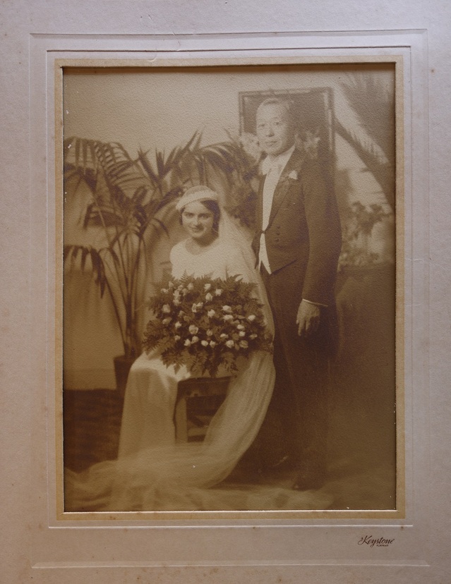 ▲ 1934년 10월 8일 뉴욕 몽클레어 호텔에서 결혼식을 올린 이승만과 프란체스카. ⓒ사진 제공=건국이념보급회