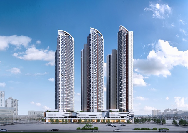 ▲ ‘힐스테이트 칠성 더오페라’투시도.ⓒ현대엔지니어링