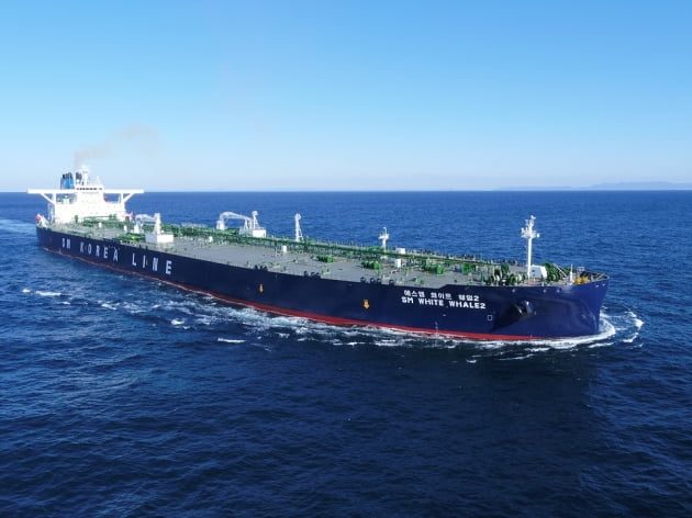 ▲ 대한해운의 WHITE WHALE 2호. ⓒ대한해운