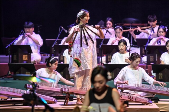 ▲ 서울시청소년국악단 연주 모습.ⓒ세종문화회관