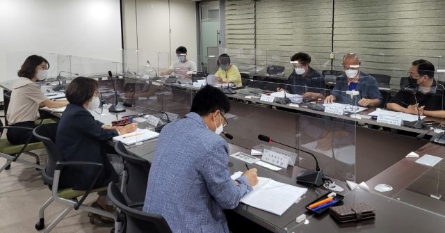 ▲ 충북기후위기비상행동 간담회 모습.ⓒ충북도