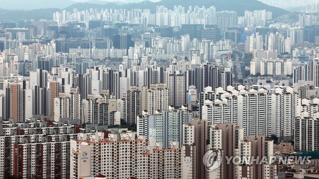 ▲ 서울 아파트단지 전경.ⓒ연합뉴스