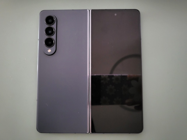 ▲ 갤럭시 Z 폴드4 외관 ⓒ장소희 기자