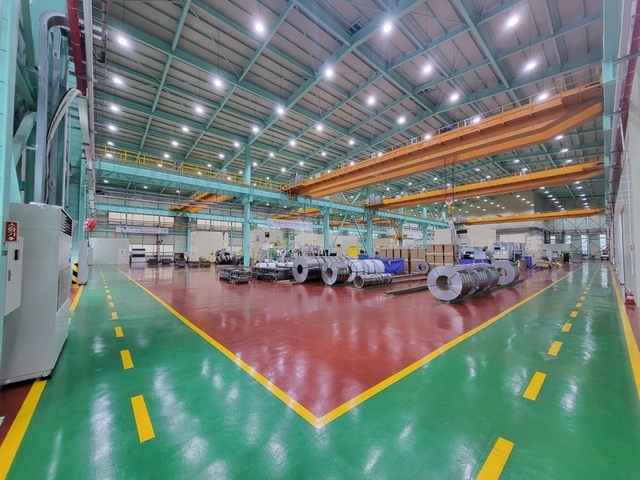 ▲ 포스코모빌리티솔루션이 지난해 12월 완공한 포항 신공장 전경.ⓒ포스코모빌리티솔루션