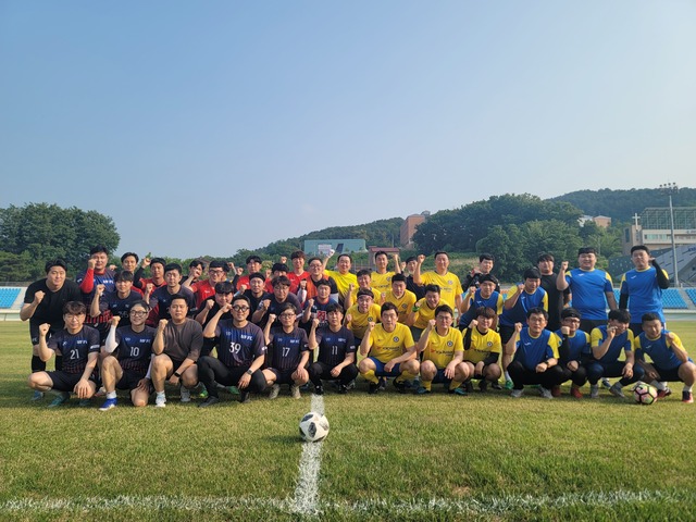 ▲ 청호나이스 축구동호회 ‘FC청호’ⓒ청호나이스