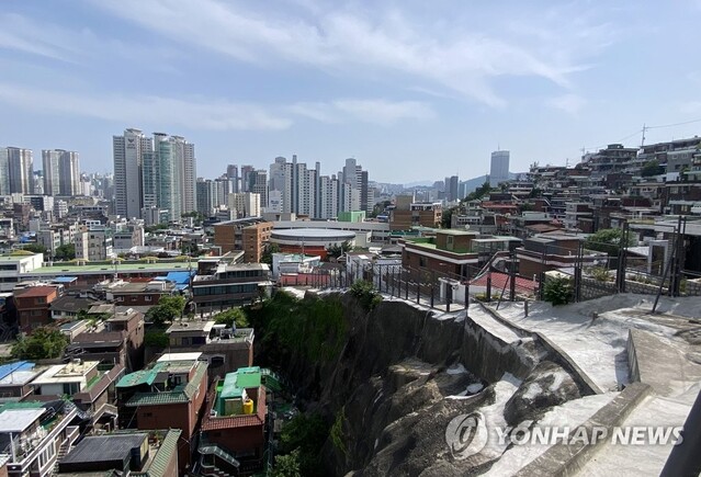 ▲ 신속통합기획 민간재개발 후보지인 서울 종로구 창신동 일대ⓒ연합뉴스