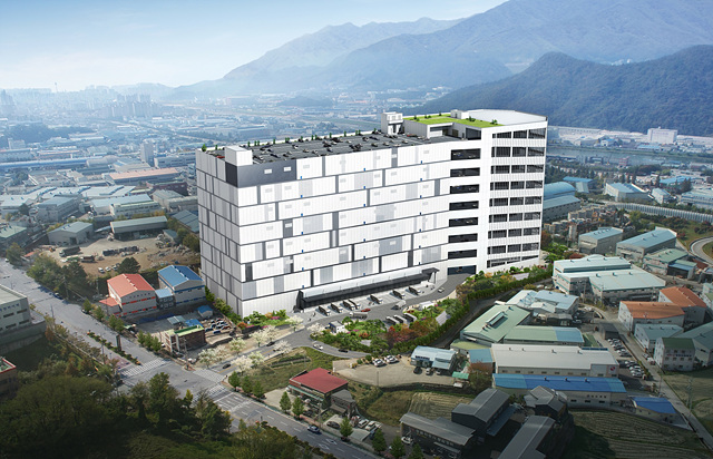 ▲ 양산 복합물류센터 조감도.ⓒ금호건설