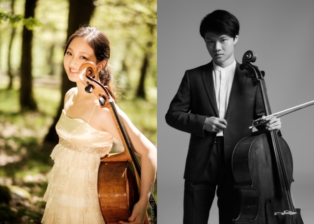 ▲ '2022 퀸 엘리자베스 콩쿠르' 첼로 부문에서 1·2위를 차지한 최하영과 이바이 첸.ⓒ에스비유