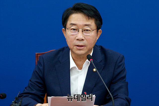 ▲ 조정식 더불어민주당 의원. ⓒ뉴데일리