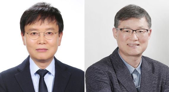 ▲ 김동호 연세대 화학과 교수(왼쪽), 백종범 울산과학기술원(UNIST) 에너지화학공학과 교수. ⓒ한국도레이과학진흥재단 제공