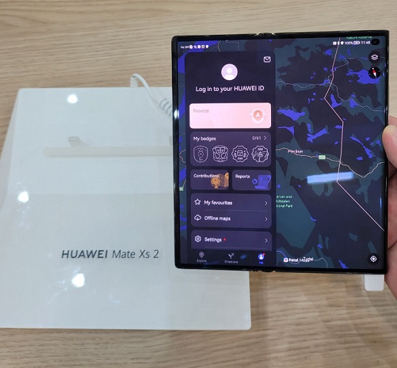 ▲ 화웨이의 '메이트Xs2' 제품 이미지.ⓒ뉴데일리DB