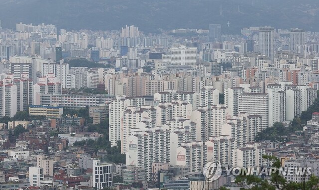 ▲ 서울 아파트 단지 전경.ⓒ연합뉴스