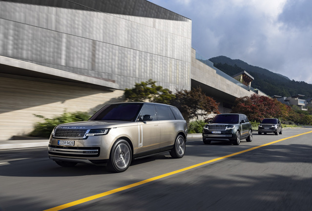 ▲ 랜드로버의 신형 레인지로버 모습. ⓒ한국자동차기자협회