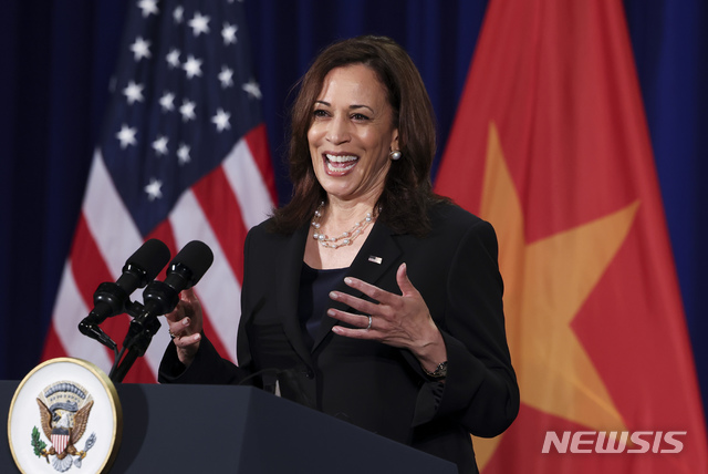 ▲ 카멀라 해리스 미국 부통령. ⓒ뉴시스