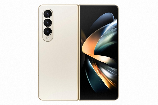 ▲ 갤럭시 Z 폴드4 베이지 ⓒ삼성전자