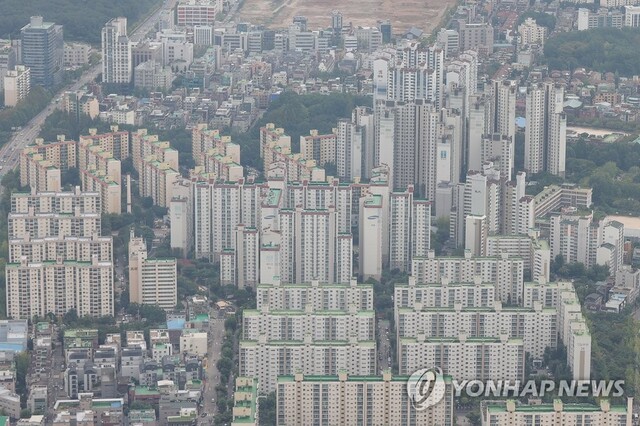 ▲ 서울 아파트 단지 전경.ⓒ연합뉴스