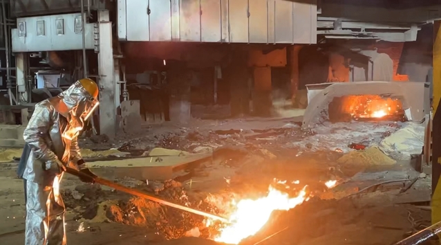 ▲ 지난 10일 정상가동을 시작한 포항제철소 3고로 모습. ⓒ포스코그룹