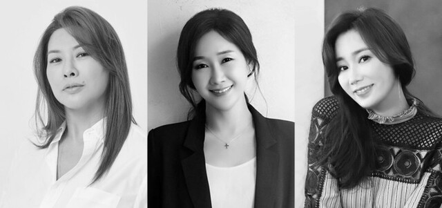 ▲ '도로시 브록' 역의 정영주·배해선·신영숙.ⓒCJ ENM·샘컴퍼니