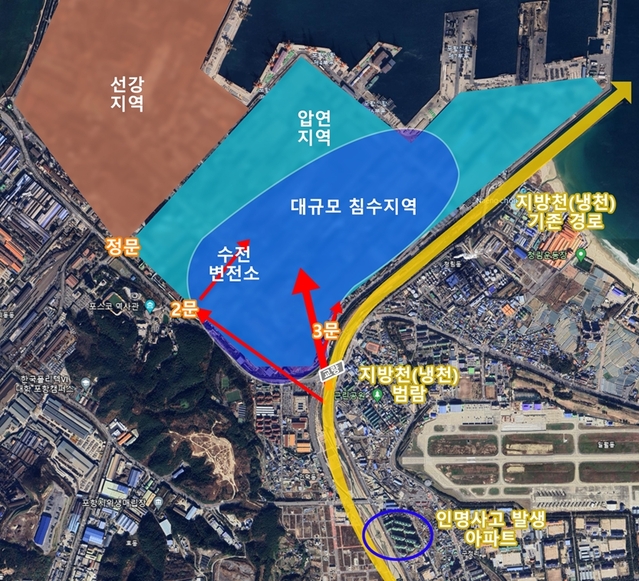 ▲ 압연라인은 침수피해의 직격타를 맞은 것으로 알려졌다 ⓒ포스코