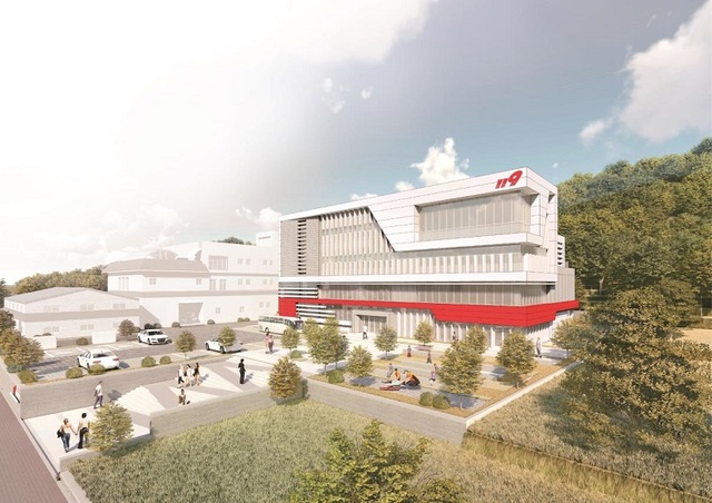 ▲ 금산소방서 증축공사 당선작 조감도.ⓒ충남도종합건설사업소