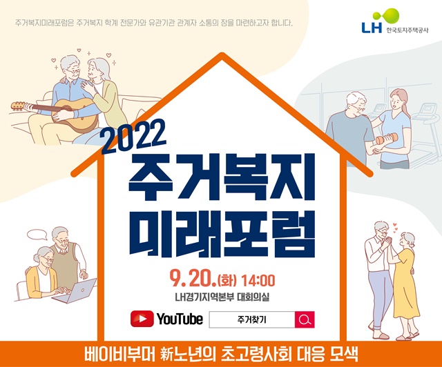 ▲ '2022년 제3회 주거복지 미래 포럼' 포스터. ⓒ한국토지주택공사