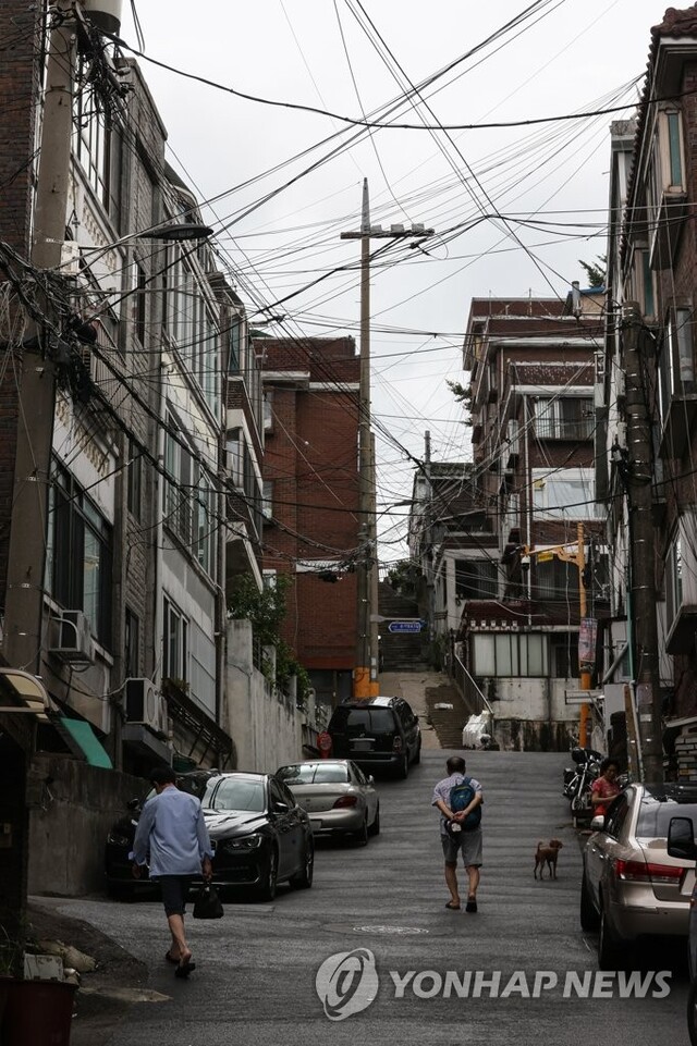 ▲ 서울의 빌라단지 전경.ⓒ연합뉴스