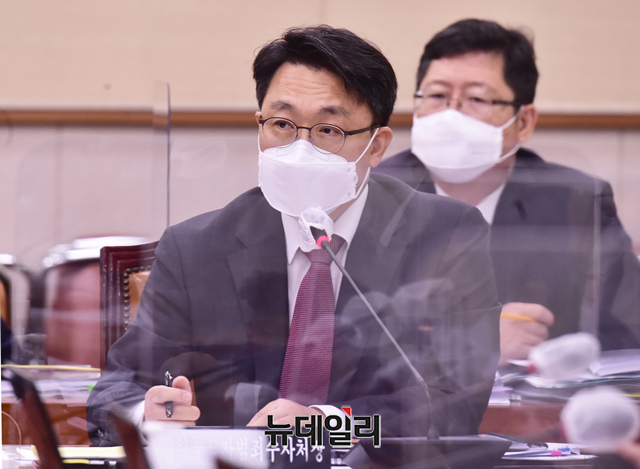 ▲ 김진욱 공수처장 ⓒ이종현 기자